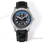 BLS Factory Copy Breitling Navitimer Aviator 8 Unitime Watches Blue Black Dial